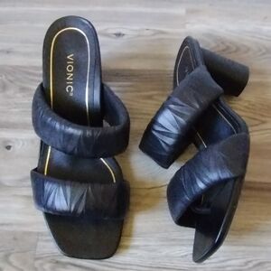 Vionic Emaline Women's Slide Heeled Sandals Women's Size 6